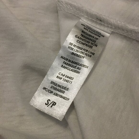 White Jersey Minty Pocket Cotton Pastelcore Top - Picture 6 of 11